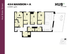 Spacious 4X4 Mansion floor plan at Hub State Street featuring four bedrooms, a large open living area, modern kitchen, and expansive balcony, totaling 1309 sq ft.