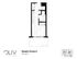 Modern Murphy Terrace A floor plan with a smartly designed open layout, featuring a cozy living space, efficient kitchenette, and functional bathroom within 391 sq ft.