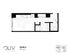 Modern Studio A floor plan at Oliv Tucson featuring a sleek layout with integrated kitchen, spacious living area, and bathroom, spanning 391 sq ft.