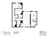 Modern 3x3 VIP A floor plan with three primary bedrooms, spacious living area, and efficient layout, totaling 1087 sq ft.