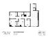 Luxurious 4X2 B Penthouse floor plan showcasing 4 bedrooms, spacious living area, and modern kitchen, totaling 1197 sq ft.