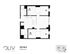 Contemporary 4x2 Lite A floor plan offering 1100 sq ft with four bedrooms, two bathrooms, and an open living area in Oliv Tucson.