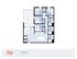 Innovative 4x3 Mansion A floor plan showcasing 4 bedrooms, modern kitchen with dining area, and spacious living spaces in 1132 sq ft.