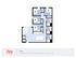 Modern 4-bedroom floor plan with open-concept living and kitchen area at Oliv Tampa, 1132 sq ft.