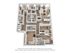 Elegant 3D floor plan showcasing three bedrooms, modern bathrooms, spacious open-concept living area, and a sleek kitchen with ample natural light.