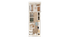 Modern narrow floor plan featuring two cozy bedrooms, open living area, chic kitchen, and stylish bathroom, perfect for urban living.