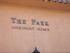 The Park Apartment Homes building Lettering