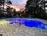Front Pool Sunset