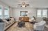 Nautical Point at Lakeshore Villages living room with natural light - Slidell, LA