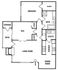1 Bed / 1 Bath with Flex Room
