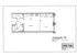 Floor plan of Apartment M at Lovell Place, featuring an open-concept kitchen and living room, one bedroom, and a bathroom, totaling 576 sq. ft.