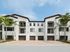 AMLI Toscana Place, exterior, three level building, balconies, palm trees, garages