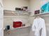 Walk-in closets with custom shelving