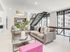 AMLI Joya, interior, spacious multilevel lounge, city view, large windows