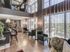 AMLI Joya, interior, spacious multilevel lounge, city view, large windows