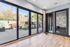 Indoor/outdoor lounge with offices