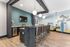 Clubroom with kitchen and bar