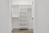 Walk in closet at AMLI Old 4th Ward