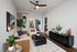 Living room at AMLI Flatiron