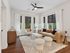 Living room at AMLI Flatiron