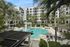View of pool deck at AMLI Joya