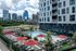 Pool and city view at AMLI Atlantic Station