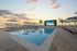 Rooftop Pool with Jumbotron TV