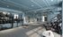 Rendering of fitness center at AMLI Old 4th&nbsp;Ward apartments with mirror walls, cardio equipment, free weights, and strength training equipment.