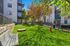 AMLI Old 4th Ward gated pet park with bench seating and a fire hydrant