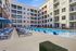 Poolside apartments at AMLI Brookhaven