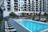 Swimming pool and cabana seating