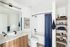Spa bathroom with cool finish package