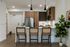 Kitchen with stainless steel appliances
