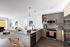 Family-friendly kitchen with cool finish package and quartz countertops
