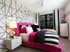 Large bedrooms with ceiling fans