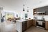 kitchen & living room