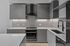 Loft kitchen with inset lighting