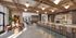 First floor cafe with plenty of seating