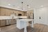 Large islands and hardwood floors