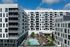 Swimming pool and courtyard at AMLI Atlantic Station