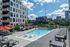 Swimming pool and cabana seating