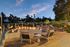 Fire pit lounge seating