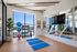 Fitness studio with mirrored walls