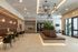 West Building lobby with lounge seating