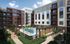 Exterior Rendering Courtyard