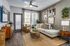 The Addison Gateway model living room
