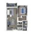 The Glitz (A2) | 739 SF