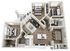 The Nile, 3/2, 1392 SF | A spacious 3D floor plan showcasing a spacious design with three bedrooms, open-concept living area, sleek kitchen, and a cozy balcony.