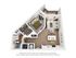 Modern 3D floor plan featuring a spacious one-bedroom layout with an open-concept living area and balcony, showcasing contemporary design and functionality.