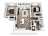 Modern 3D floor plan showcasing 2 spacious bedrooms, an inviting open-concept living area, and a stylish kitchen with island seating.